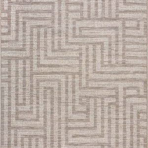 Šedo-béžový venkovní koberec 290x200 cm Salerno - Flair Rugs