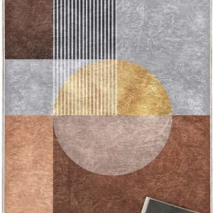 Šedo-hnědý koberec 120x180 cm – Mila Home