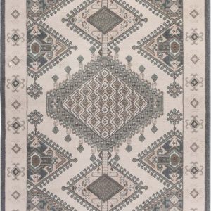Šedo-krémový koberec 160x235 cm Terrain – Hanse Home