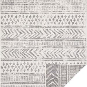 Šedo-krémový venkovní koberec NORTHRUGS Biri