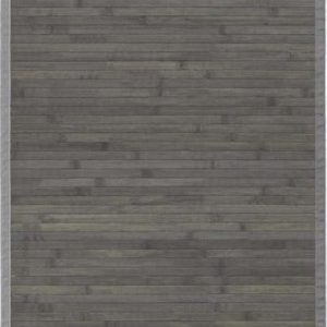 Šedo-zelený bambusový koberec 60x90 cm – Casa Selección