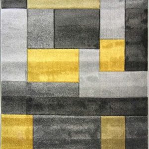 Šedo-žlutý koberec Flair Rugs Cosmos