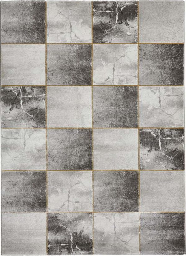 Šedý koberec 170x120 cm Craft - Think Rugs