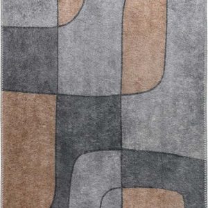 Šedý pratelný koberec 120x160 cm – Vitaus