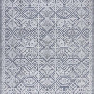 Šedý pratelný koberec 170x120 cm FOLD Cora - Flair Rugs