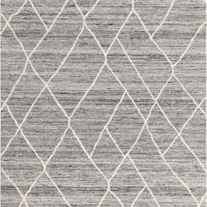Šedý vlněný koberec 200x290 cm Noah – Asiatic Carpets