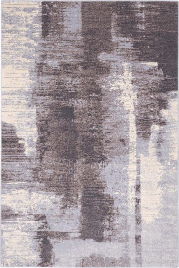 Šedý vlněný koberec 133x180 cm Mist – Agnella