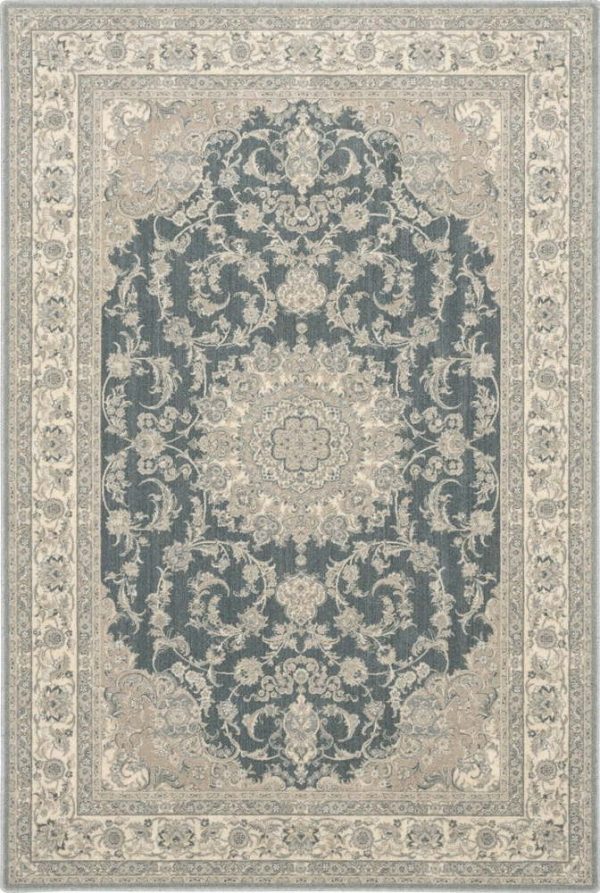 Šedý vlněný koberec 133x180 cm Beatrice – Agnella