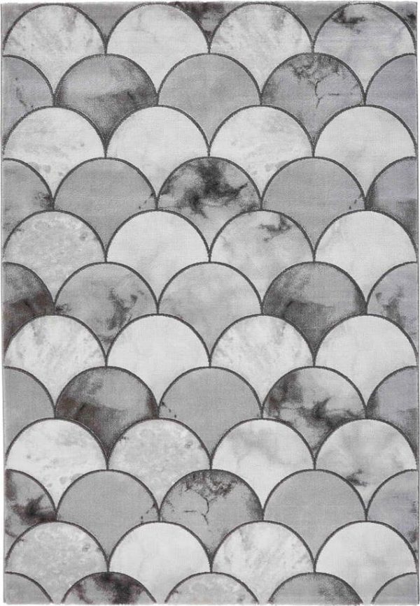 Šedý/ve stříbrné barvě koberec 220x160 cm Craft - Think Rugs