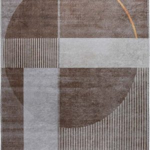 Světle hnědý pratelný koberec 80x150 cm – Vitaus