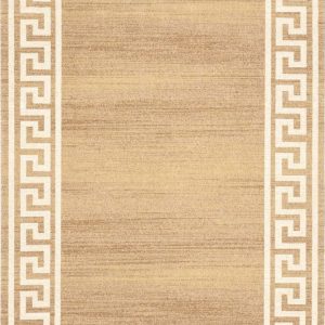 Světle hnědý vlněný koberec 133x180 cm Cesar – Agnella