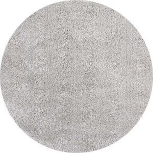 Světle šedý kulatý koberec ø 133 cm – Flair Rugs