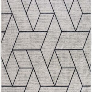 Světle šedý pratelný koberec běhoun 80x200 cm – Vitaus