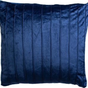 Tmavě modrý dekorativní polštář JAHU collections Stripe