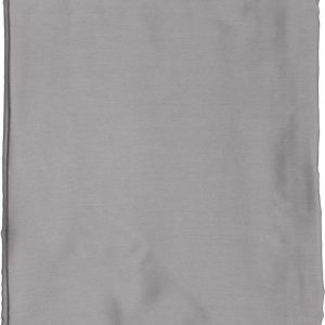 Tmavě šedé napínací prostěradlo z bavlněného saténu 140x200 cm – Mijolnir
