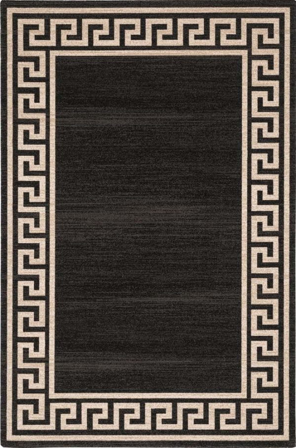 Tmavě šedý vlněný koberec 133x180 cm Cesar – Agnella