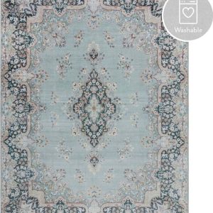 Tyrkysový pratelný koberec 160x230 cm FOLD Colby – Flair Rugs