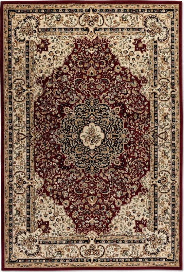 Vínovo-béžový koberec 160x235 cm Herat – Nouristan