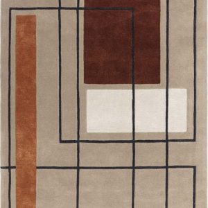 Vlněný koberec v béžovo-cihlové barvě 160x230 cm Reef – Asiatic Carpets