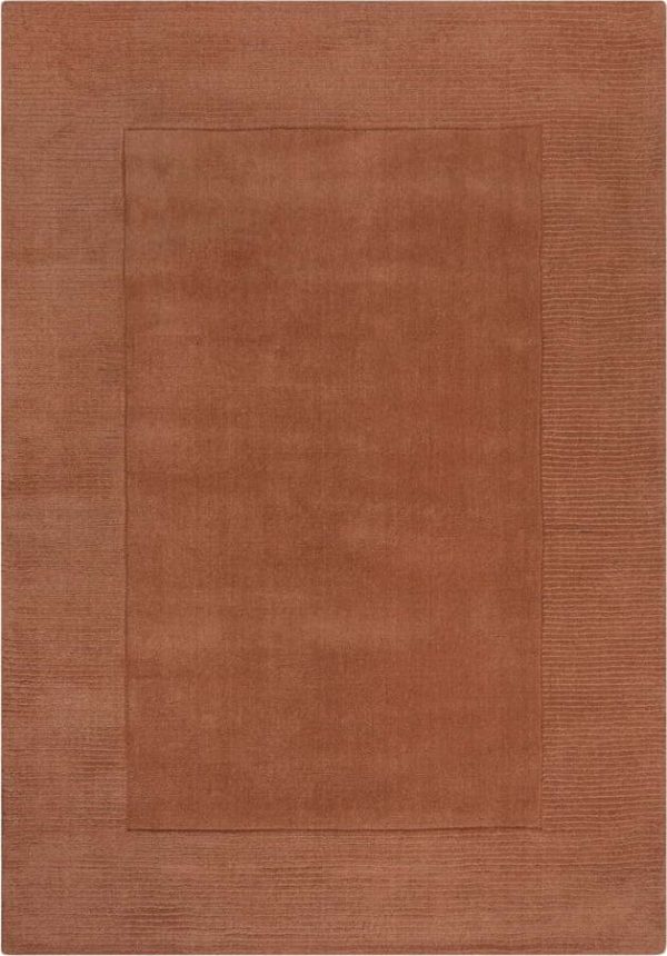 Vlněný koberec v cihlové barvě 200x290 cm – Flair Rugs