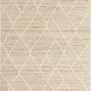 Vlněný koberec v přírodní barvě 200x290 cm Noah – Asiatic Carpets