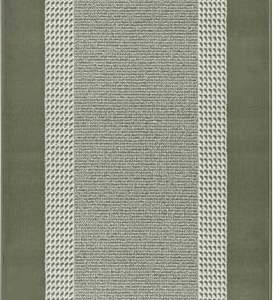 Zelený koberec běhoun 400x80 cm Band - Hanse Home