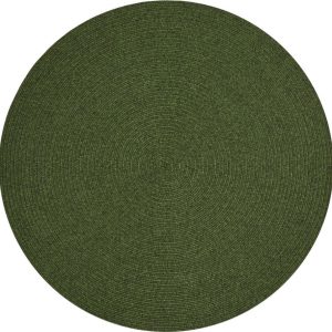 Zelený kulatý venkovní koberec ø 150 cm - NORTHRUGS