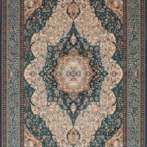 Zelený vlněný koberec 133x180 cm Charlotte – Agnella