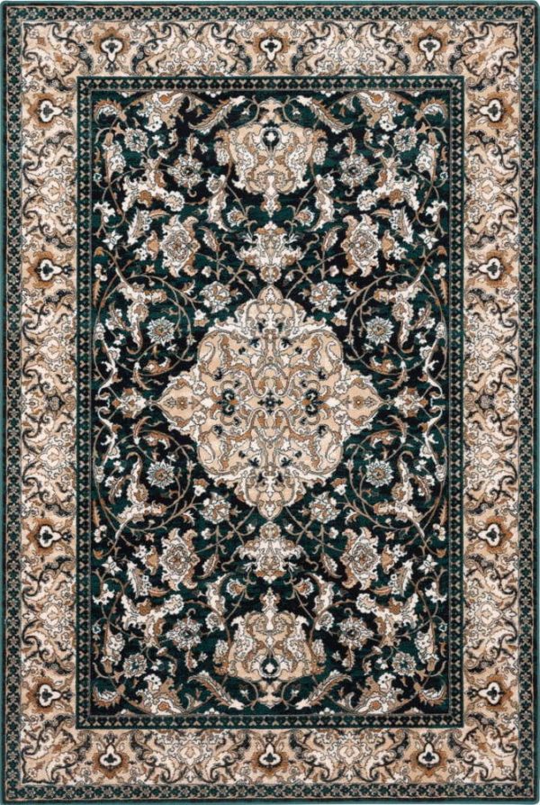 Zelený vlněný koberec 160x240 cm Lauren – Agnella
