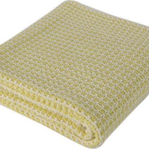 Žlutá dětská bavlněná deka Homemania Decor Fluffy