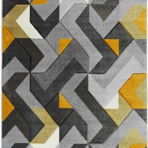 Žluto-šedý koberec 120x170 cm Aurora – Flair Rugs
