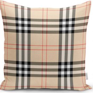 Béžový dekorativní povlak na polštář Minimalist Cushion Covers Flannel
