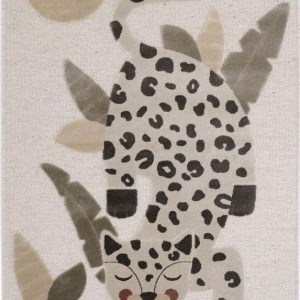 Béžový dětský koberec 80x125 cm Little Jaguar – Nattiot