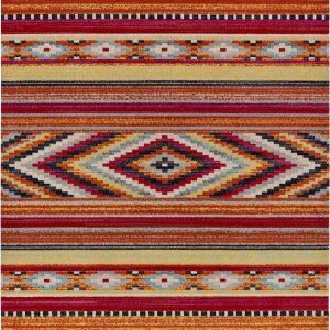 Červený venkovní koberec 290x200 cm Sassy - Universal