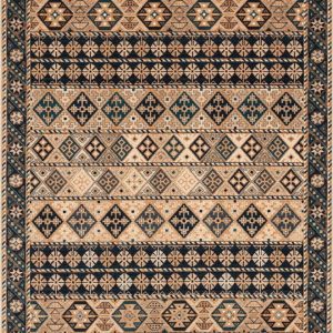 Hnědý vlněný koberec 300x400 cm Astrid – Agnella