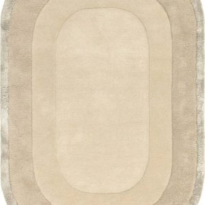 Krémový ručně tkaný koberec s příměsí vlny 200x290 cm Halo – Asiatic Carpets