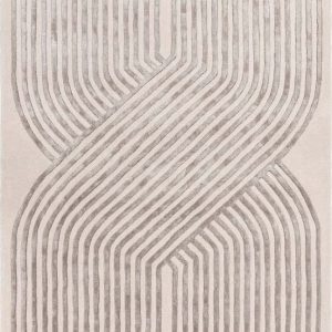 Krémový ručně tkaný koberec s příměsí vlny 120x170 cm Matrix – Asiatic Carpets