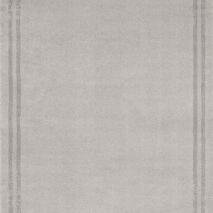 Krémový vlněný koberec 133x190 cm Calisia M Grid Rim – Agnella