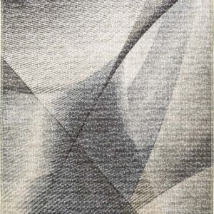 Modro-světle šedý pratelný koberec 50x80 cm – Vitaus