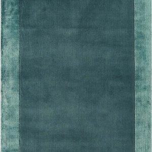 Ručně tkaný koberec s příměsí vlny v petrolejové barvě 80x150 cm Ascot – Asiatic Carpets