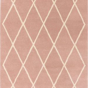 Růžový ručně tkaný vlněný koberec 200x290 cm Albany – Asiatic Carpets