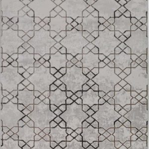 Šedý pratelný koberec 120x180 cm Kahve – Vitaus