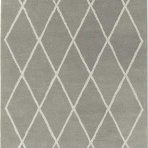 Šedý ručně tkaný vlněný koberec 120x170 cm Albany – Asiatic Carpets