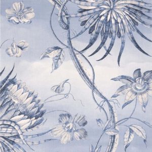 Světle modrý vlněný koberec 300x400 cm Talwin – Agnella