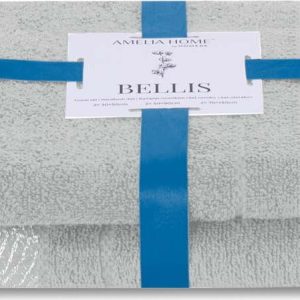 Světle šedé froté bavlněné ručníky a osušky v sadě 2 ks Bellis – AmeliaHome