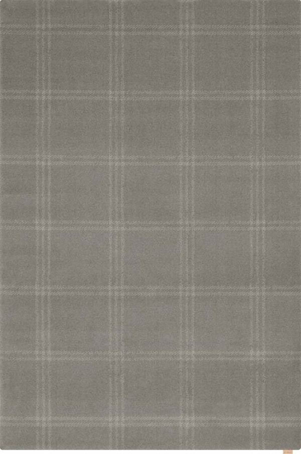Světle šedý vlněný koberec 240x340 cm Calisia M Grid Prime – Agnella