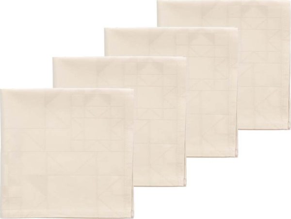 Textilní ubrousky v sadě 4 ks Star Damask – Södahl