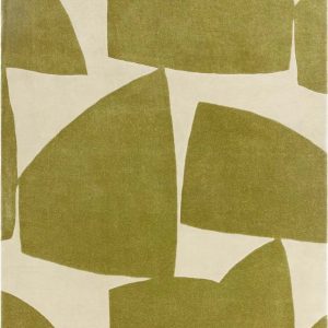 Zelený ručně tkaný koberec z recyklovaných vláken 200x290 cm Romy – Asiatic Carpets