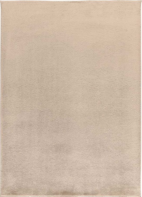 Béžový koberec z mikrovlákna 160x220 cm Coraline Liso – Universal