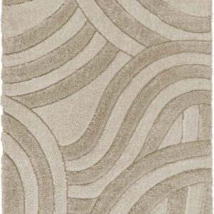 Béžový ručně tkaný koberec z recyklovaných vláken 160x230 cm Velvet – Flair Rugs